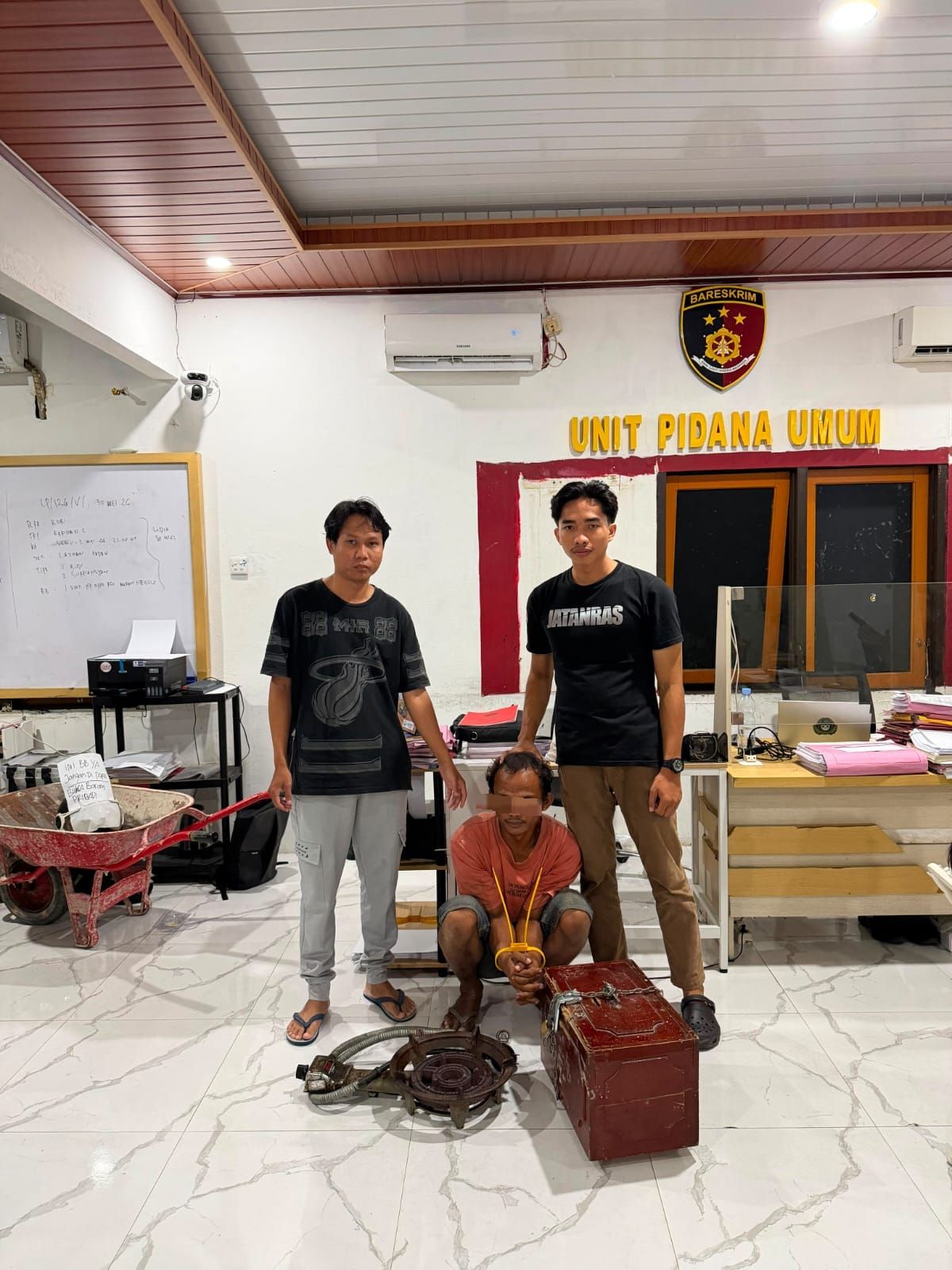Polisi Bongkar Aksi Pencurian di Dua Masjid Tarakan, Pelaku Dibekuk Satreskrim