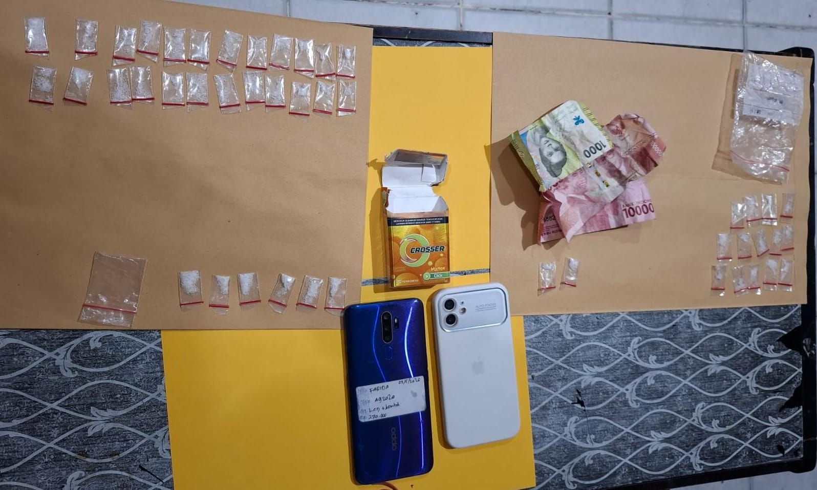 Berbekal Informasi Warga, Satresnarkoba Polres Tarakan Ungkap Kasus Sabu 2,32 Gram