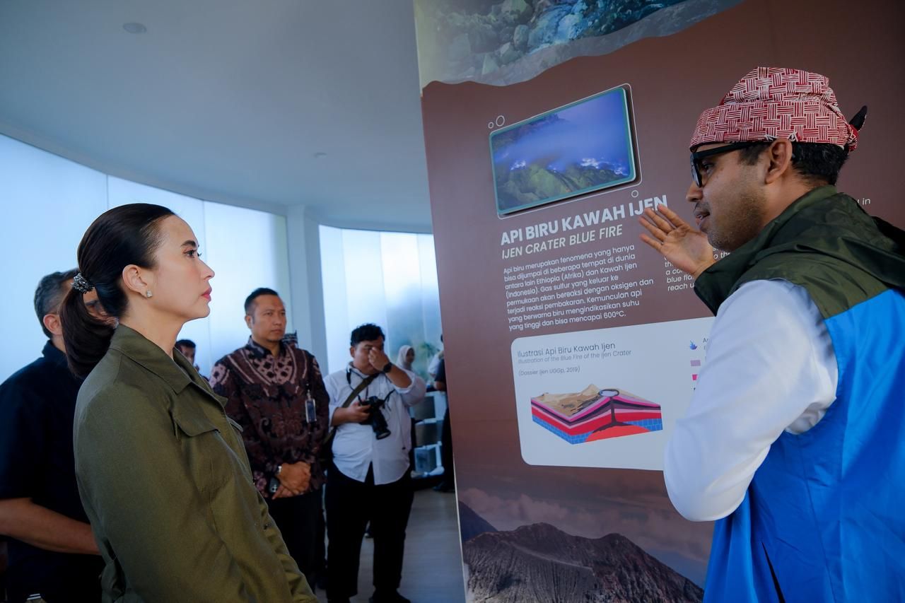 Menpar Tinjau Kesiapan Geopark Ijen Hadapi Revalidasi UNESCO Global Geopark 2026