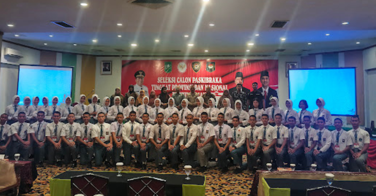 Daftar Resmi Anggota Paskibraka Provinsi Riau Bertugas Tahun 2026