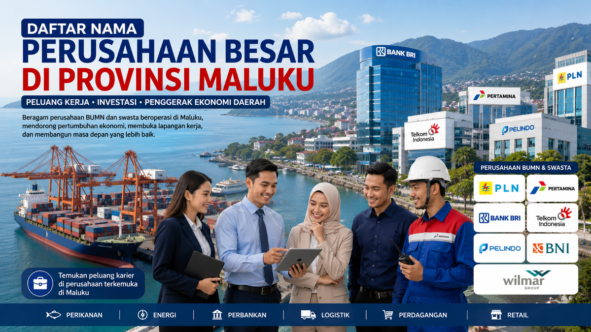 Mengenal Perusahaan Besar Penggerak Ekonomi yang Beroperasi di Provinsi Maluku