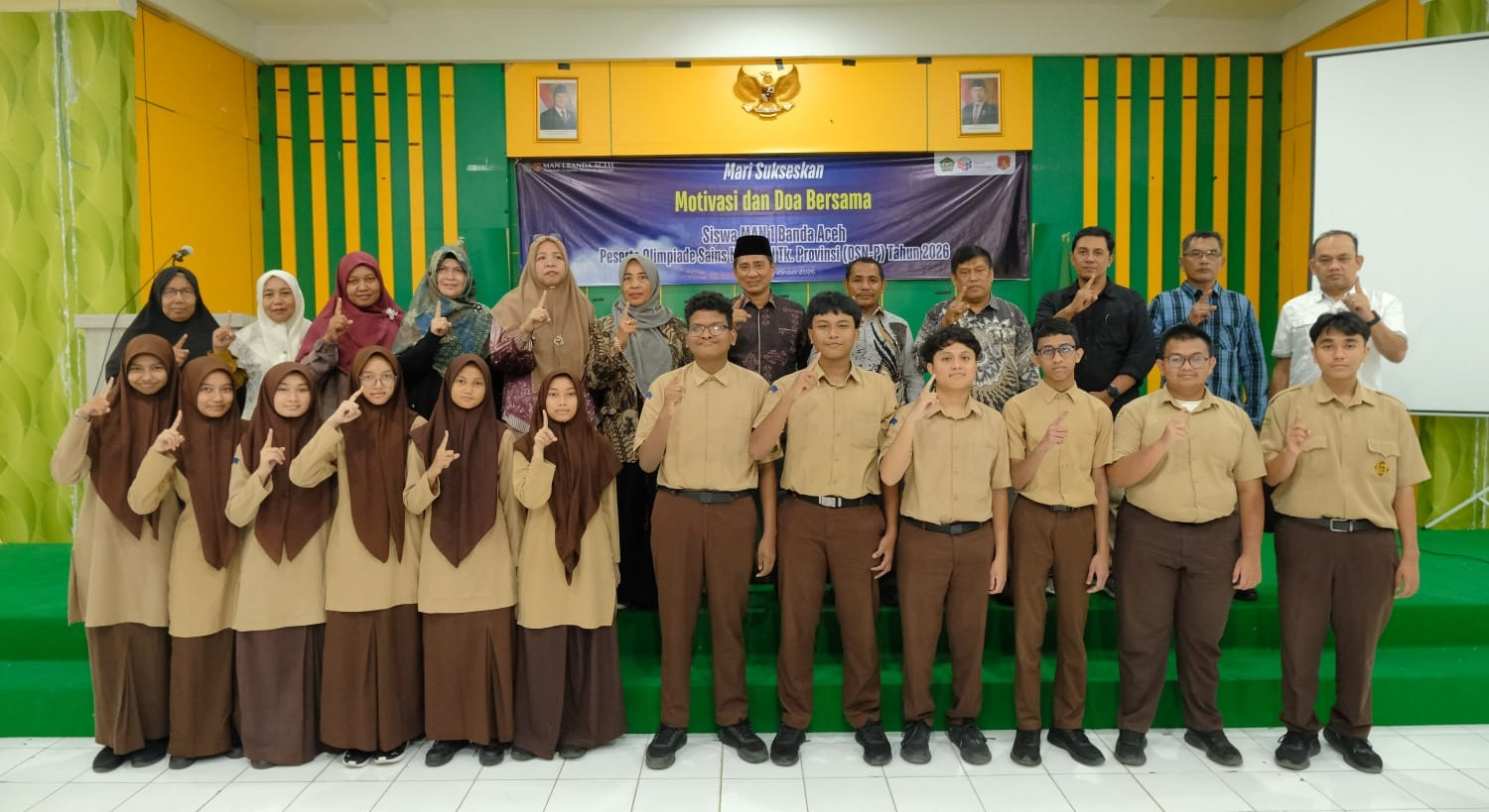 12 Siswa MAN 1 Banda Aceh Siap Bertarung di OSN Provinsi 2026, Dapat Suntikan Motivasi Kemenag Aceh