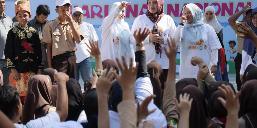 Hari Anak Nasional 2026, Ketua TP PKK Aceh Kampanyekan Main Tradisional dan Kurangi Gadget