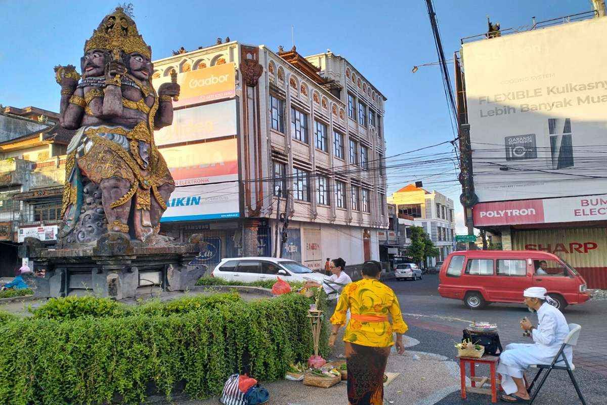 Pemkab Tabanan Bangun Patung Catur Muka Baru, Perkuat Identitas Pusat Kota