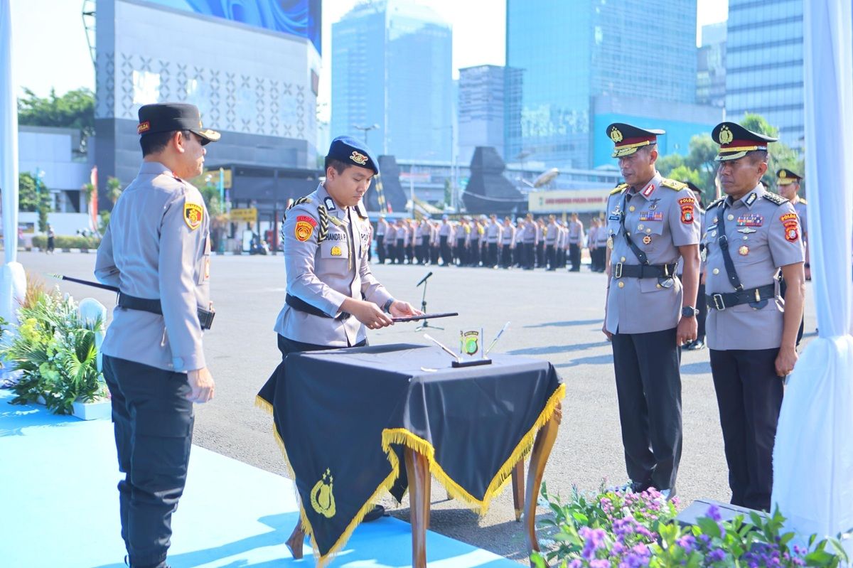 Kapolda Metro Lantik Sejumlah Pejabat hingga Kapolres Jajaran, Berikut Daftarnya