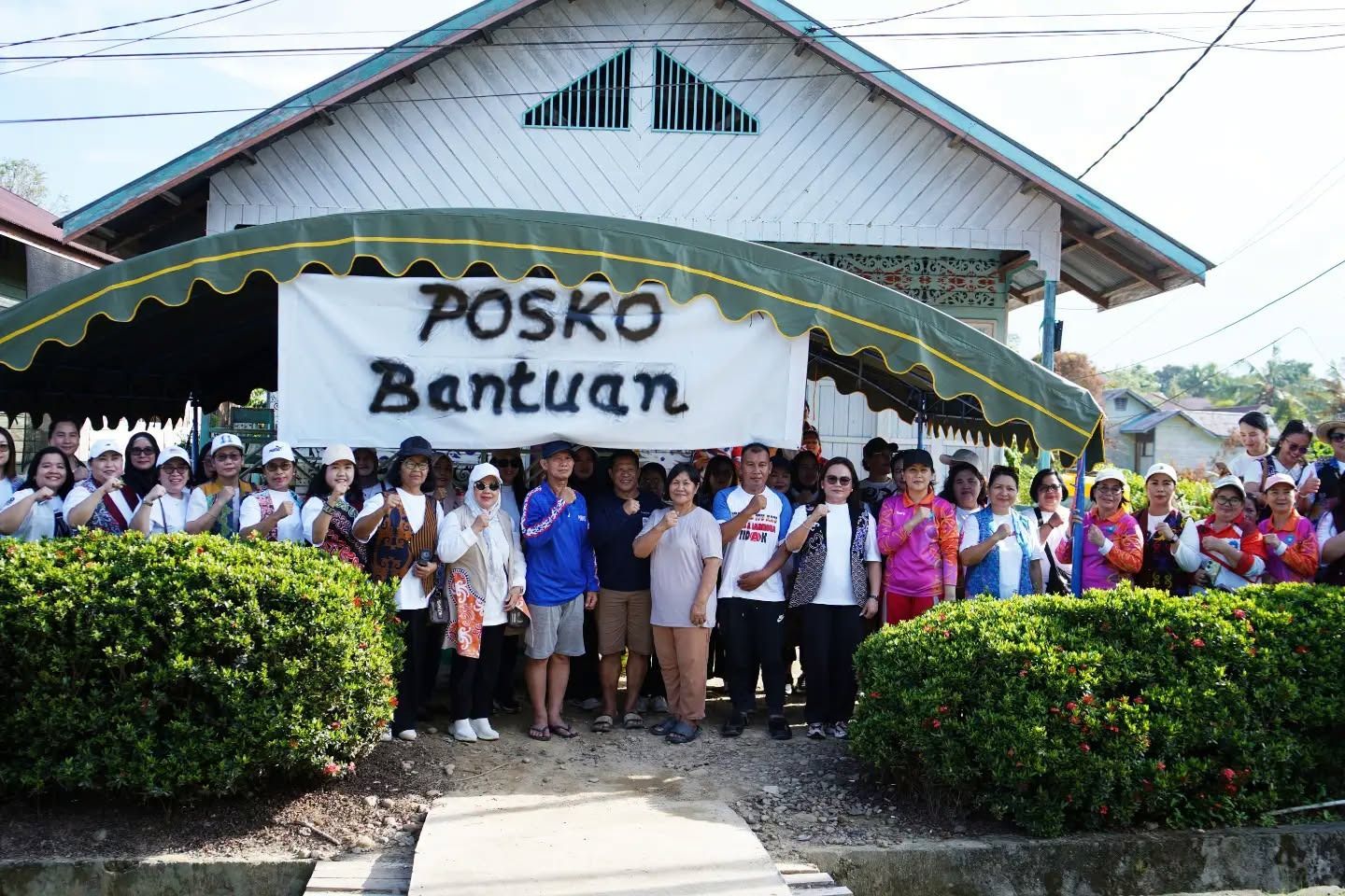 GOW Malinau Hadir Menguatkan Korban Kebakaran, Tebar Kepedulian Lewat Aksi Berbagi Kasih
