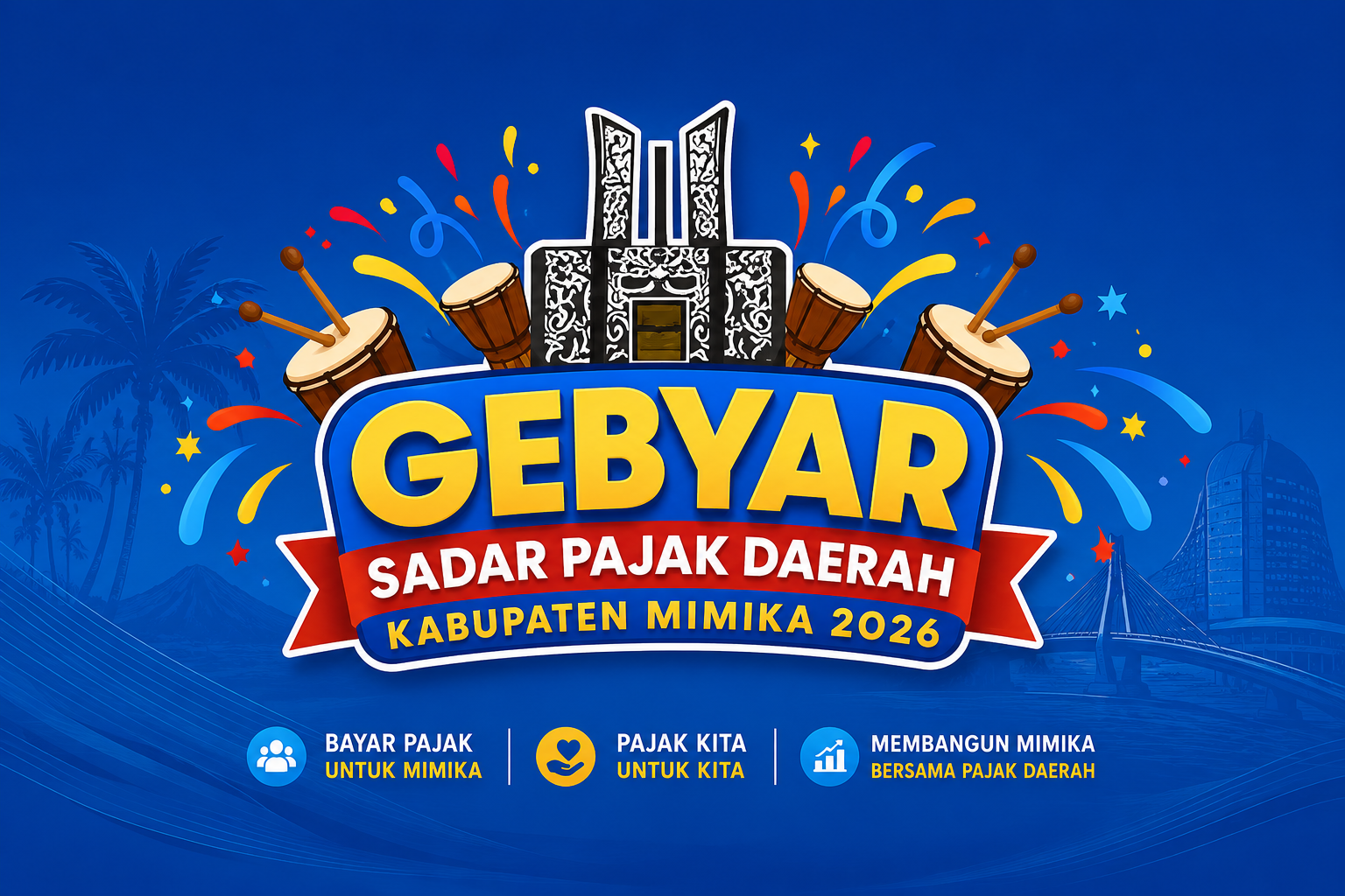 Bappenda Mimika Adakan Gebyar Sadar Pajak Daerah, Dorong Budaya Taat Pajak