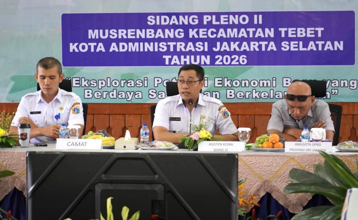 Atasi Banjir Langganan, Pengerukan Kali Mati Jadi Prioritas Utama Musrenbang 2026 Kecamatan Tebet