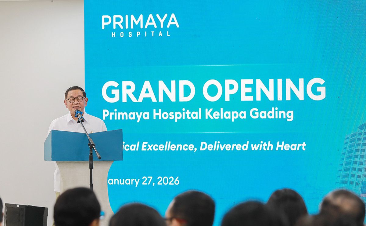 Hadiri Peresmian Rumah Sakit Primaya di Cakung, Pramono Anung: Hospitality Kunci Layanan Kesehatan, Bukan Sekadar Teknologi Canggih
