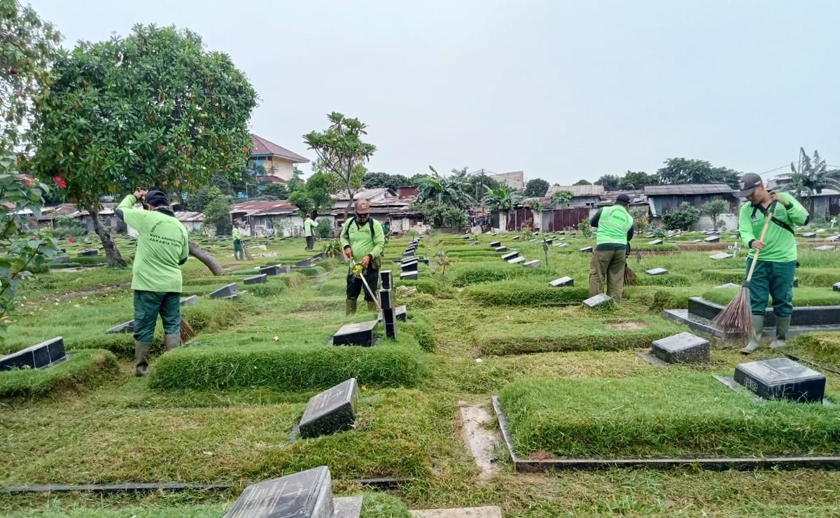 Sambut Bulan Suci Ramadhan 1447H, Sebanyak 34 TPU di Jaktim Ditata Rapi: Nyekar Jadi Lebih Nyaman!