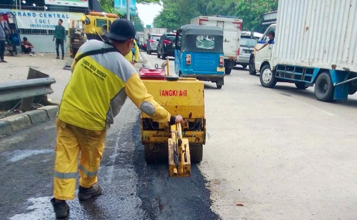 Suku Dinas Bina Marga Jakarta Utara Kebut Perbaikan 3.896 Titik Jalan Rusak di Awal Tahun 2026 Demi Keselamatan Pengguna