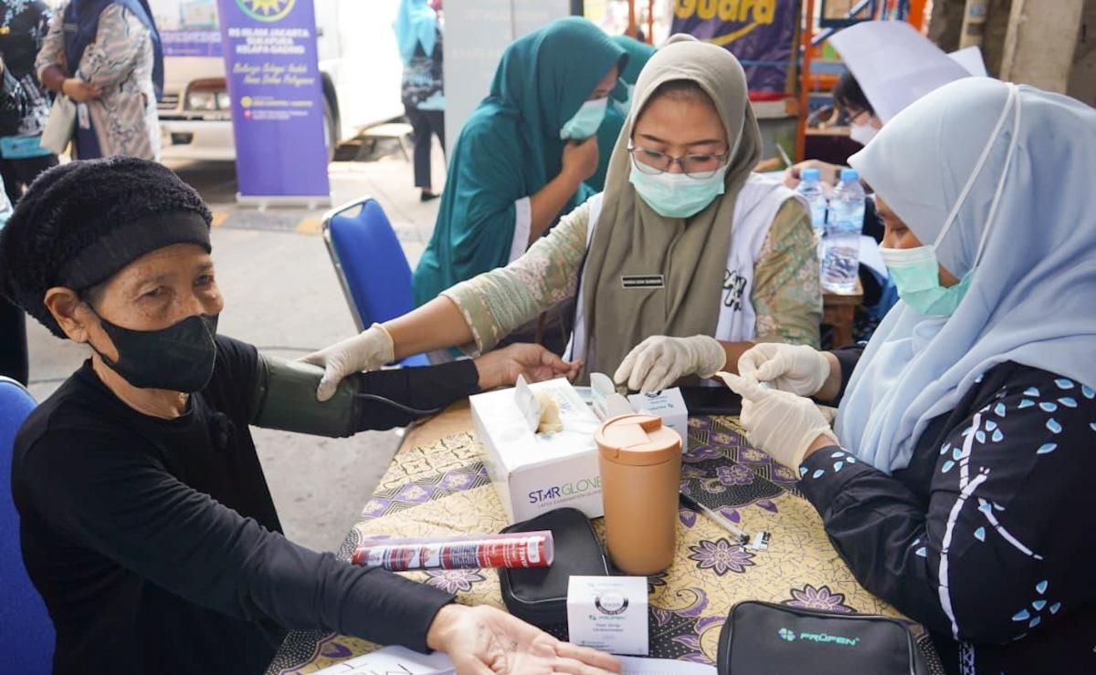 Ratusan Warga Kalibaru Padati Program Jemput Bola Skrining TB Gratis dari Sudinkes Jakarta Utara