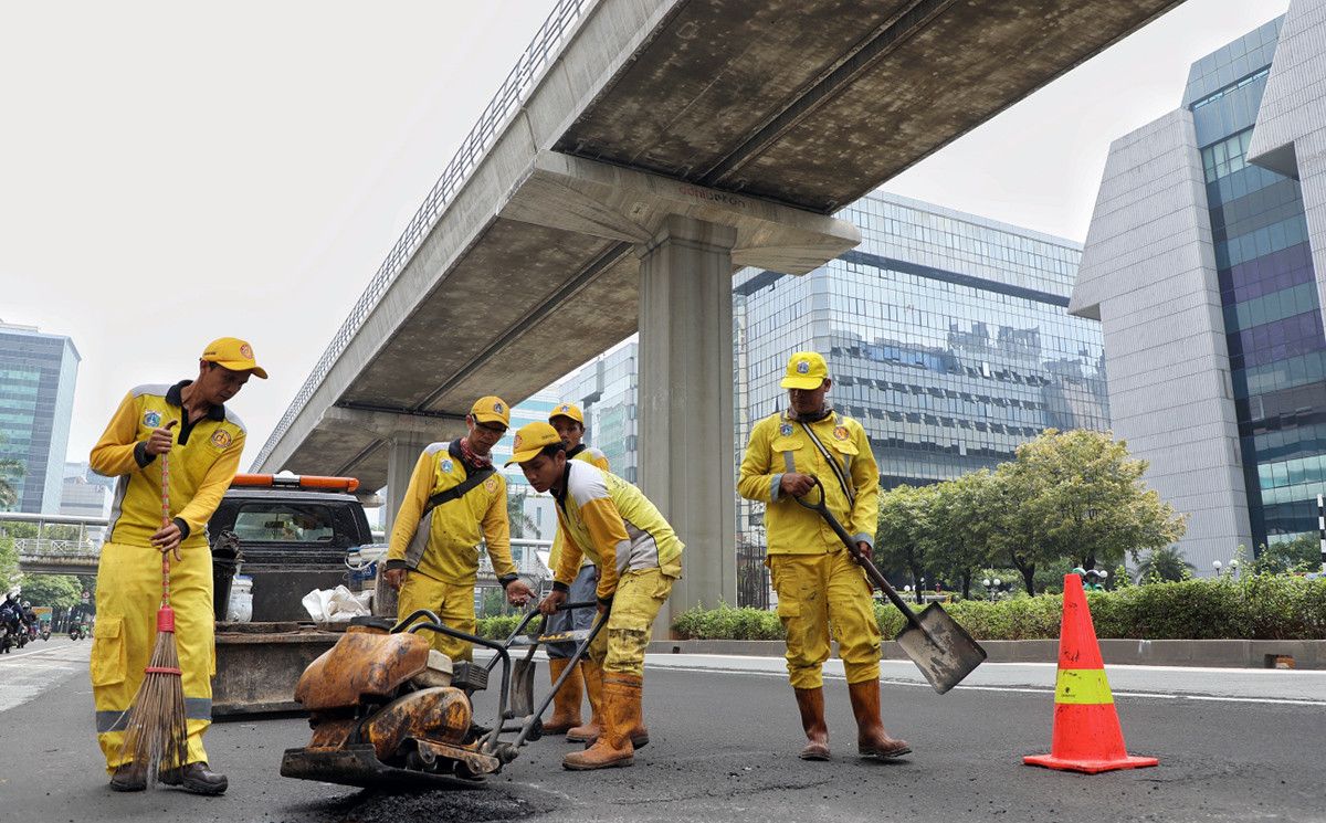 Tunda Perbaikan Jalan Rusak di Jakarta, Pramono Anung: Percuma Jika Masih Hujan, Aspal Pasti Terkelupas Lagi