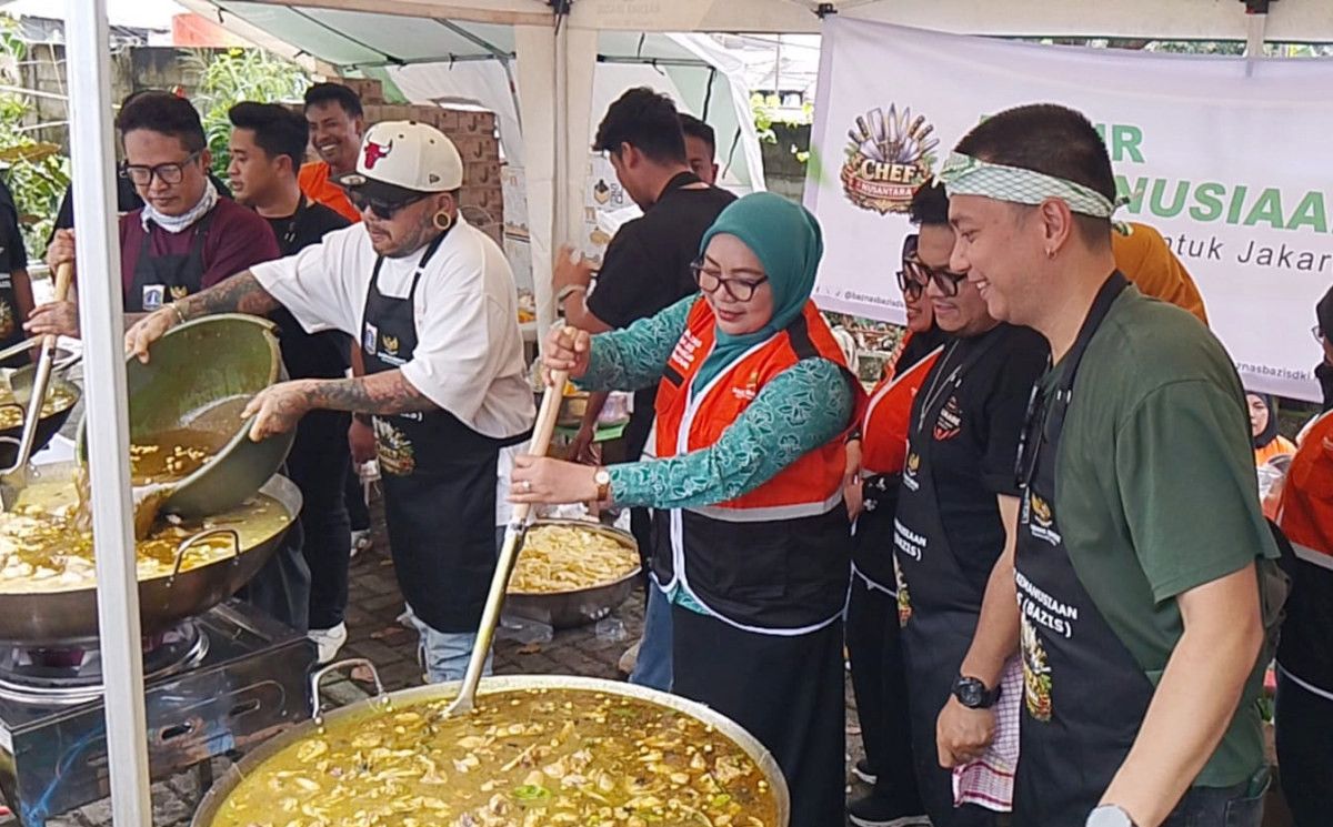 Peduli Korban Banjir Jakarta, Baznas Jaktim dan King Abdi MasterChef Siapkan 6 Ribu Porsi Makanan Enak