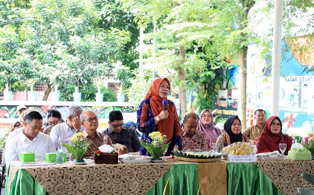 Keren! RPTRA Tiga Durian Jaksel Jadi Percontohan Nasional, Pemkab Sumbawa Barat Lakukan Studi Banding