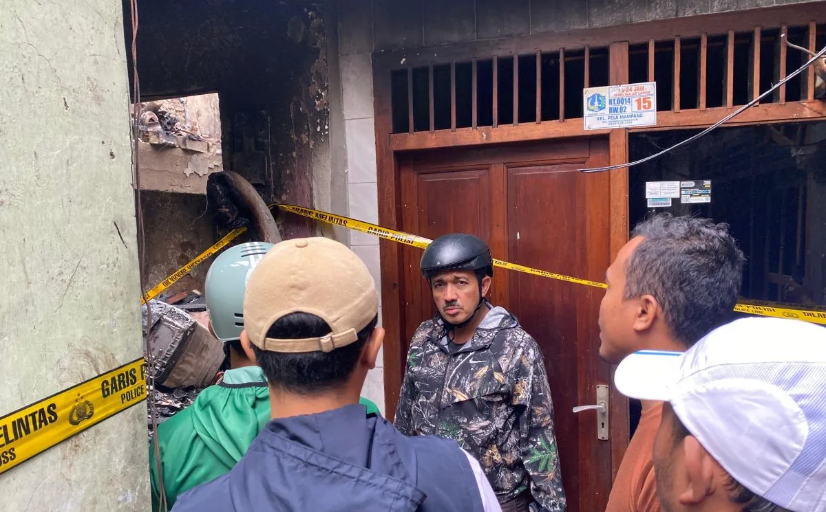 Pasca Kebakaran Mampang, Pemkot Jakarta Selatan Salurkan Bantuan untuk Warga Terdampak di Jalan Bangka III