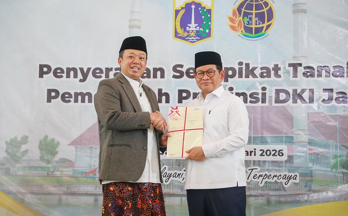 Selamatkan Aset Rp102 Triliun, Pemprov DKI Jakarta Pecahkan Rekor MURI dengan 3.922 Sertifikat Baru!