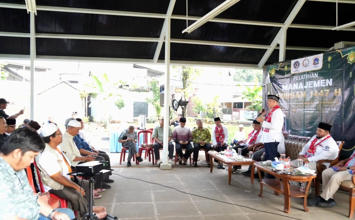 Warga Kelurahan Dukuh Jakarta Timur Ikut Pelatihan Manajemen Kurban, Tak Perlu Repot Cari Tukang Jagal!