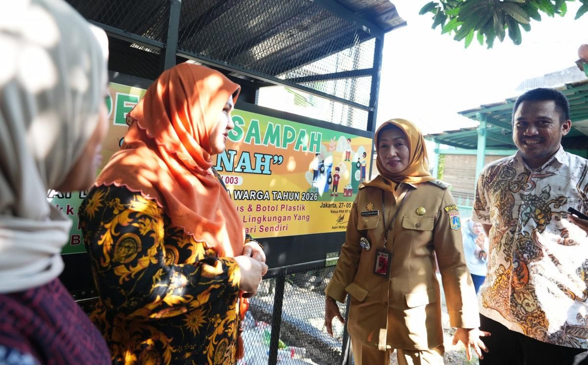 Wali Kota Jakarta Barat Jadikan Program Sedekah Sampah Meruya Selatan Target RW Percontohan!