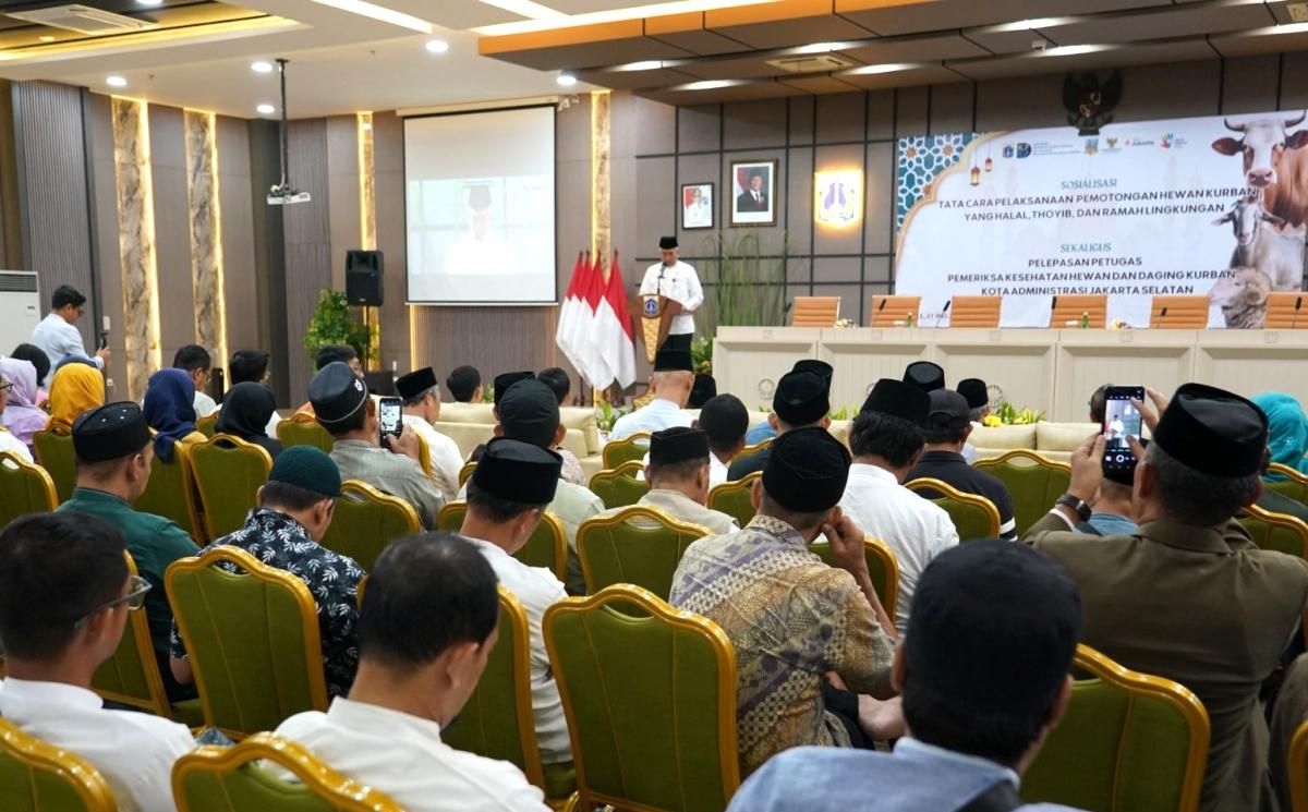 Sudin KPKP Jakarta Selatan Edukasi Panitia Kurban, Pastikan Daging Halal Serta Ramah Lingkungan!