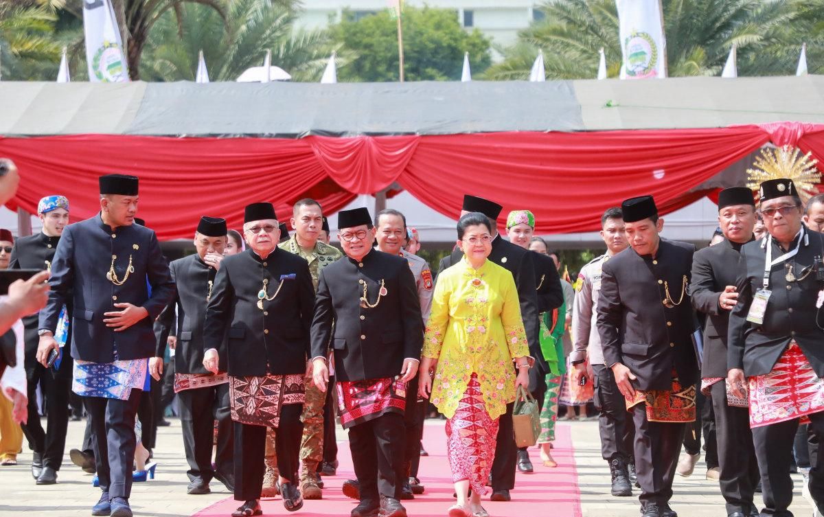 Menilik Keseruan Lebaran Betawi 2026 di Lapangan Banteng, Bang Foke: Tradisi Antaran Itu Budaya, Bukan Gratifikasi