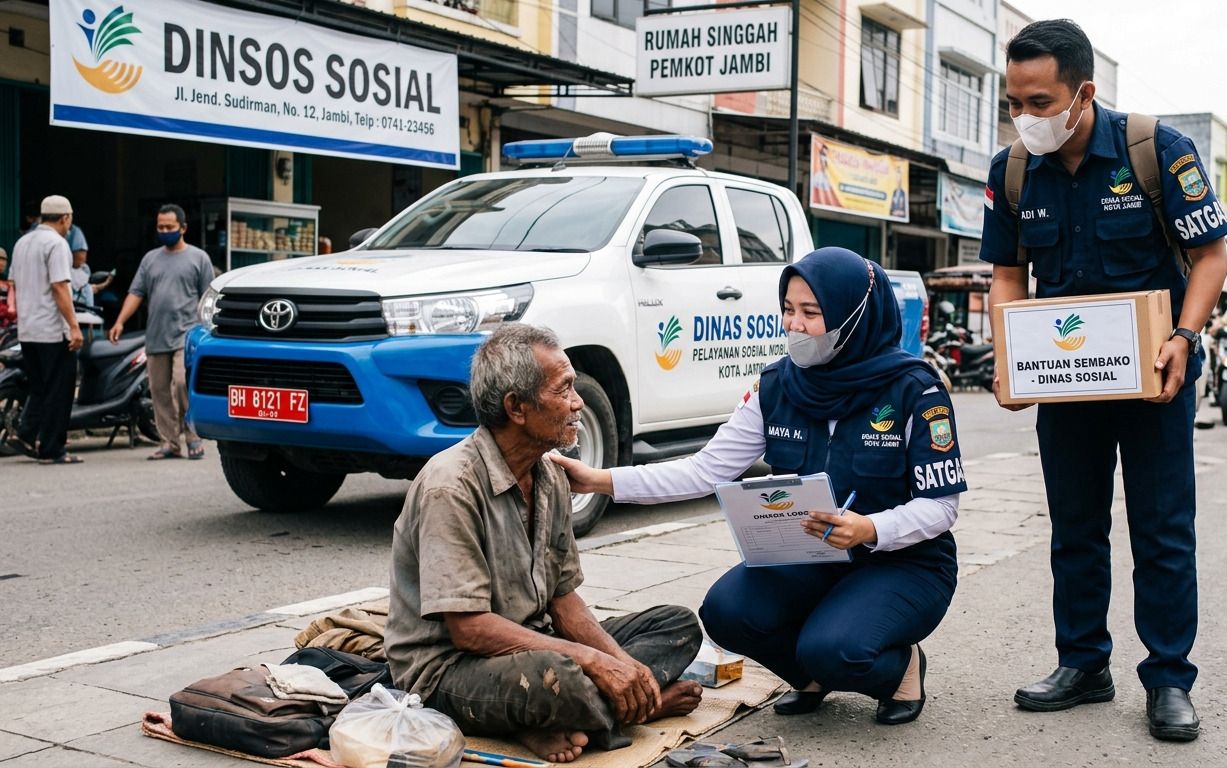Cara Melaporkan ODGJ Terlantar ke Dinas Sosial Jambi dan Layanan Terkait