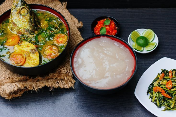 Resep Papeda Khas Papua dengan Kuah Ikan Kuning