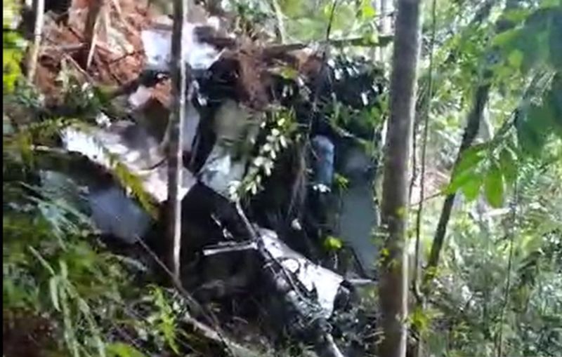 Helikopter Jatuh di Kalbar, Seluruh Penumpang Dinyatakan Tewas