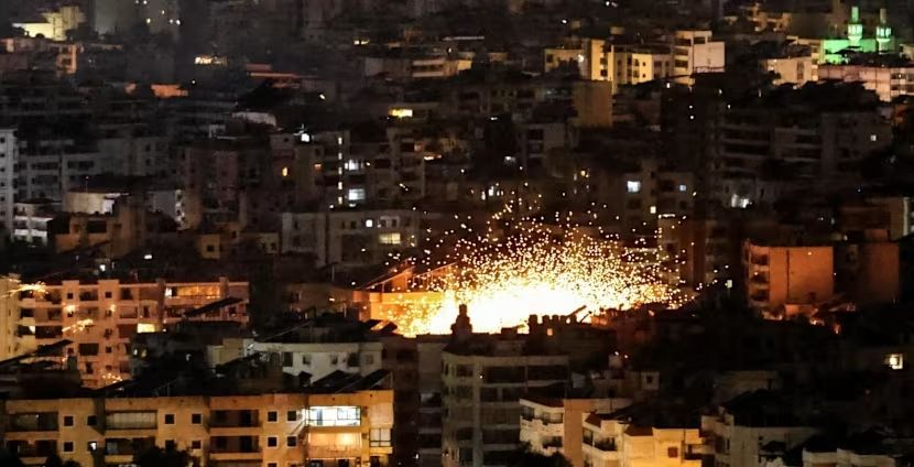 Israel Mulai Serang Hizbullah di Pinggiran Selatan Beirut