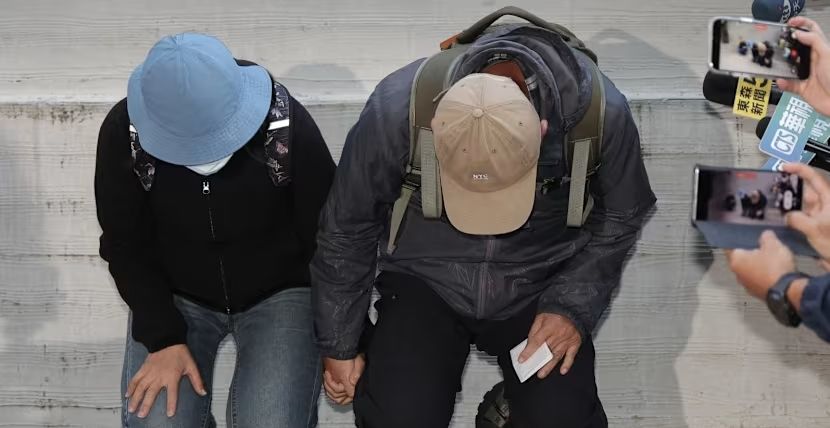 Orang Tua Terduga Pelaku Penikaman Brutal di MRT Taiwan Berlutut dan Minta Maaf