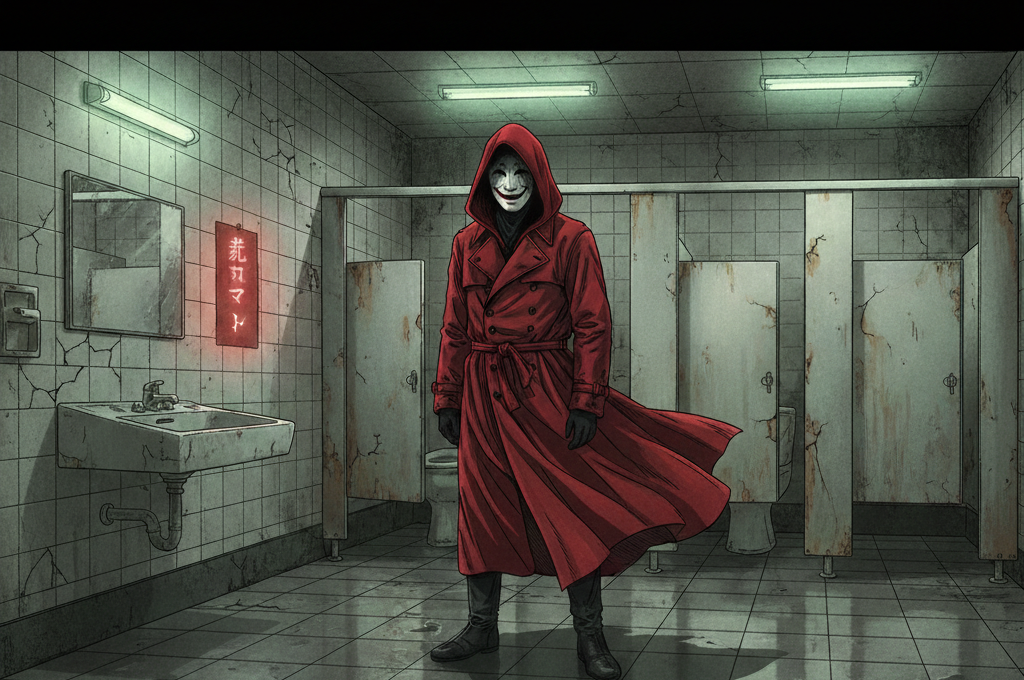 Aka Manto, Urban Legend Jepang yang Dikenal dengan Hantu Toilet
