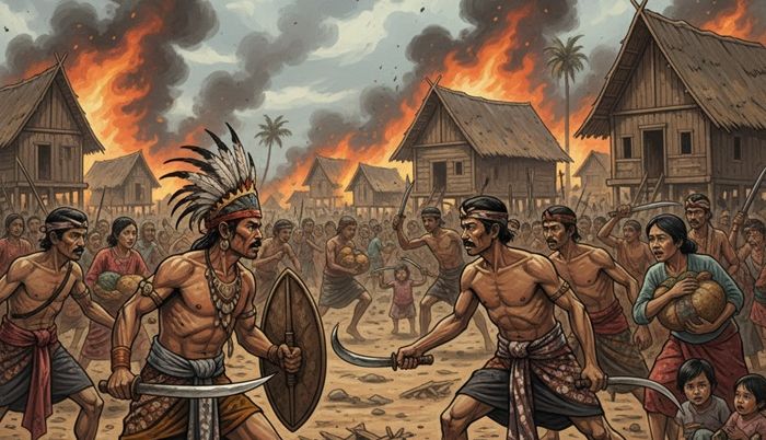 Sejarah Kelam Sampit: Konflik Berdarah antara Suku Dayak dan Madura