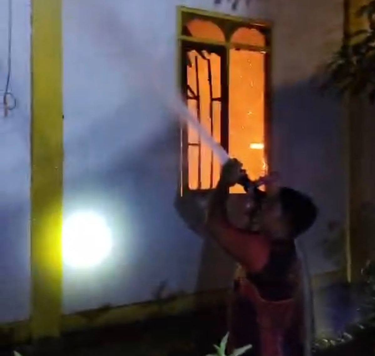 Duka di Tulin Onsoi, Gereja Santo Yosep Ludes Terbakar Saat Warga Terlelap