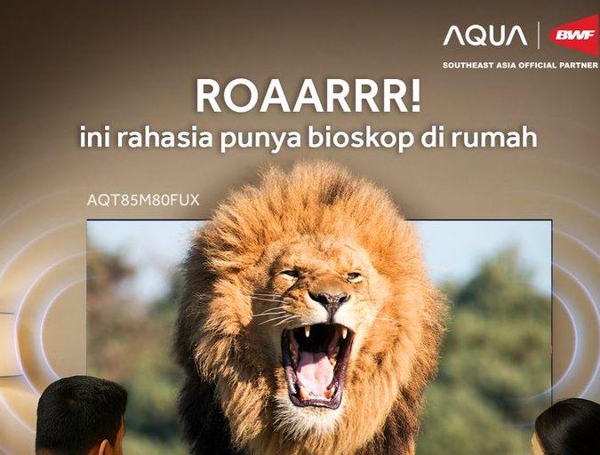 TV 85 Inci Cuma 20 Jutaan? Review AQUA TV AQT85M80FUX, Serasa Nonton Bioskop Mini