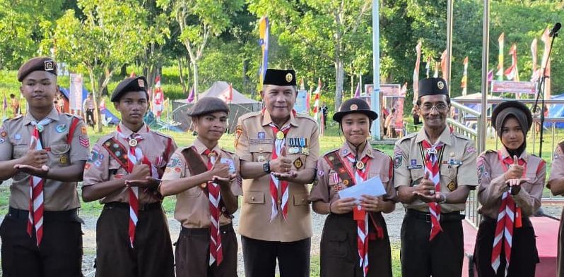 Wali Kota Ambon Buka Jambore Cabang 2026, Tegaskan Pramuka Jadi Pilar Indonesia Emas 2045