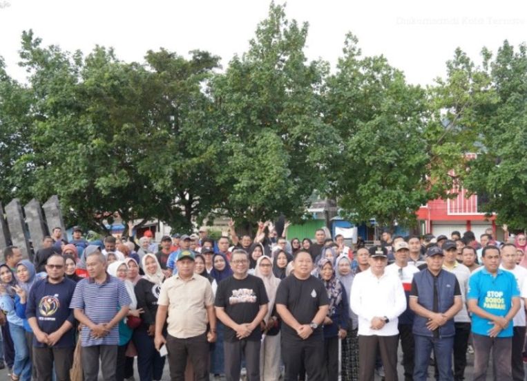 Tindaklanjuti Arahan Presiden, Wali Kota Gerakkan Sigofi Gam Serentak di Ternate