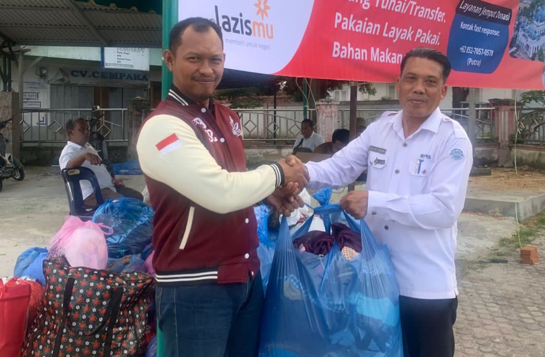 3 hari Dibuka, Posko Donasi Bencana Muhammadiyah Sabang Kumpulkan Lebih dari 5 Ton Barang Kebutuhan