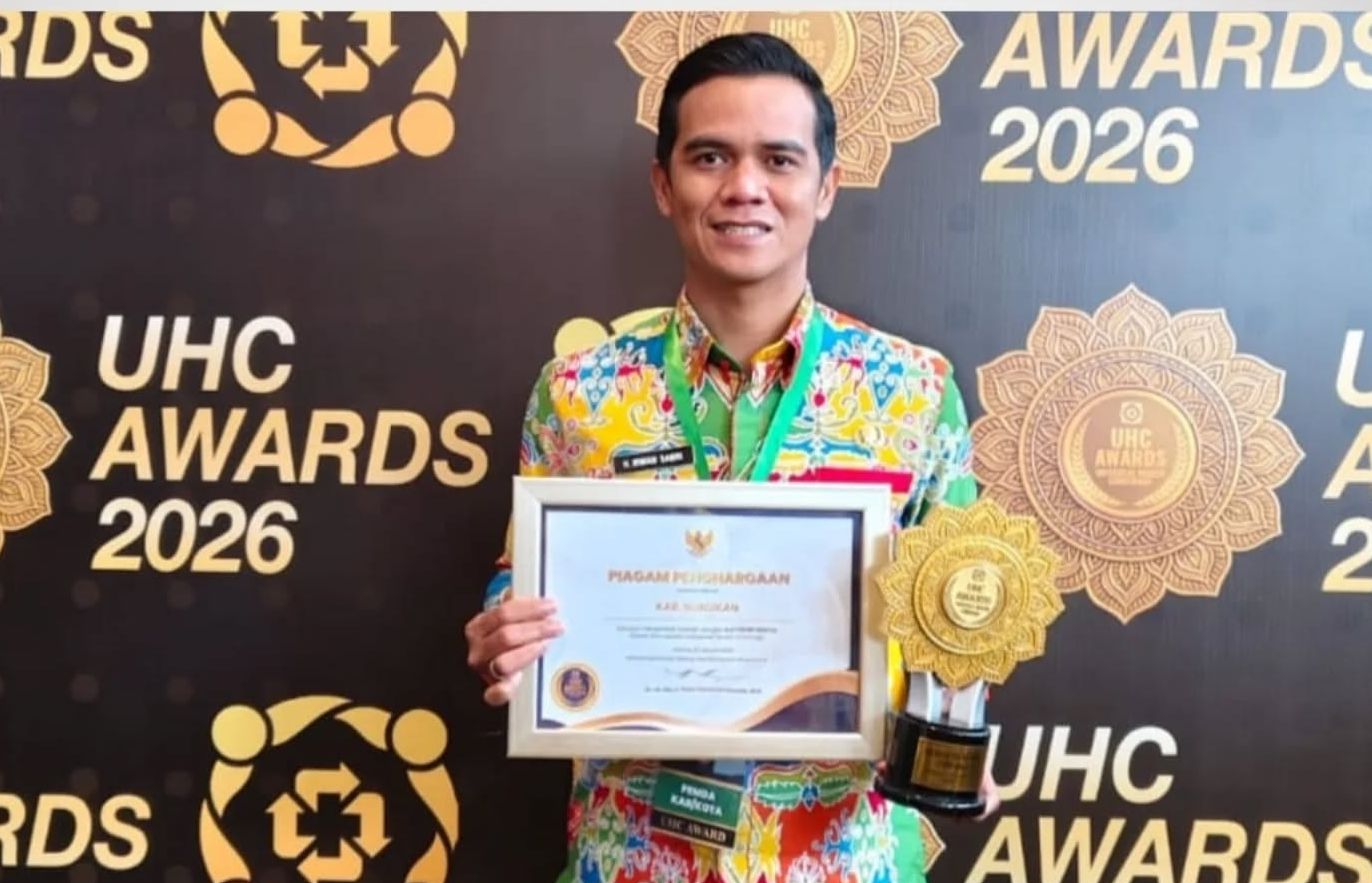 Menjalankan Perlindungan Kesehatan, Pemkab Nunukan Raih UHC Award 2026 Kategori Madya