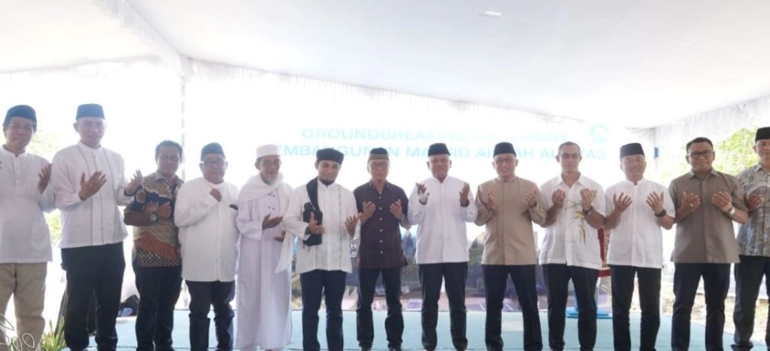 Pembangunan Masjid Aisyah Al Ilyas Dimulai, Wali Kota Ternate Tekankan Nilai Spiritual dan Kebersamaan