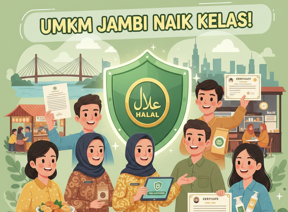 Gratis dan Mudah! Ini Syarat Ajukan Sertifikat Halal UMKM di Kota Jambi