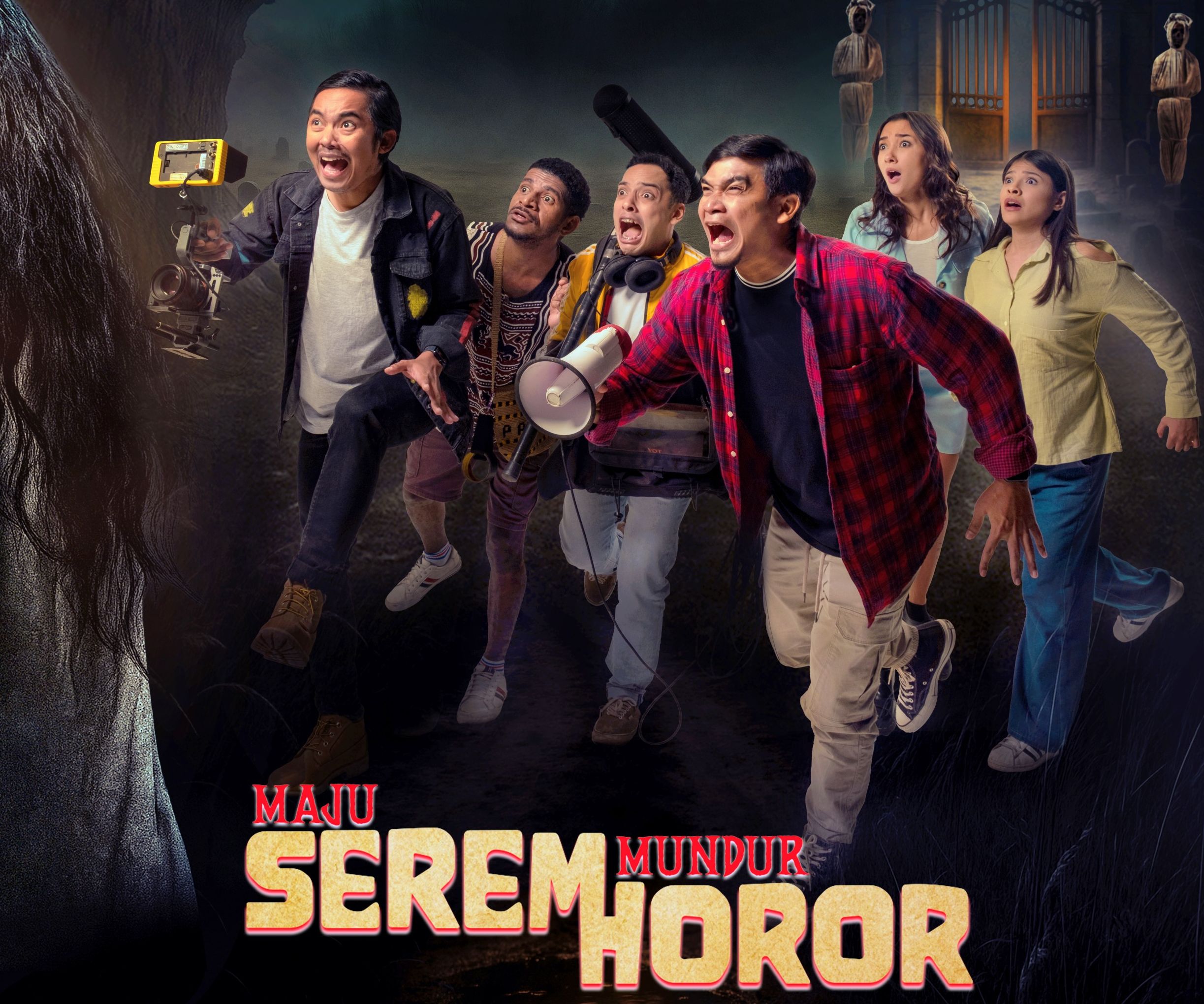 Bikin Ngakak Sekaligus Merinding, Film Maju Serem Mundur Horor Siap Tayang Oktober 2025!