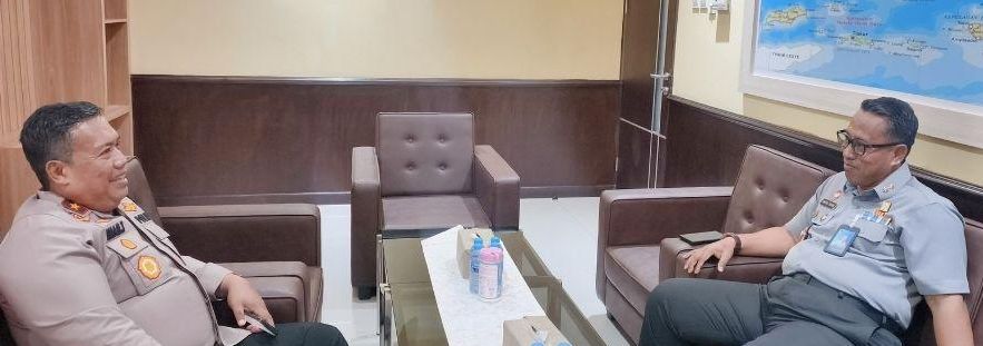 Perkuat Sinergi Hukum dan Keamanan, Kemenkum Maluku Jalin Koordinasi dengan Polda Maluku