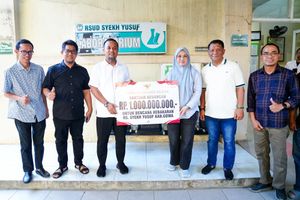 Gubernur Sulsel Kucurkan Rp1 Miliar untuk Pemulihan RSUD Syekh Yusuf Gowa Pasca Kebakaran