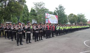Kawal Pilkades Serentak 2026, Polres Tebo Kerahkan Ratusan Personel Amankan TPS