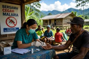 Target Fantastis Dua Juta Tes Malaria Di Mimika, Dinkes Kejar Deteksi Dini Hingga Pelosok Wilayah
