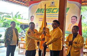 Dicky Hilmawan Saputra Terpilih Aklamasi, Muscam Perdana Partai Golkar Cibodas Fokus Rangkul Milenial