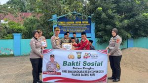 Aksi Sosial Polres Batanghari: Salurkan Bantuan ke Panti Asuhan Muhammadiyah Jelang Hari Bhayangkara ke-80