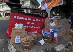 Saat Jalanan Menjadi Ruang Solidaritas, Warga Malang Dirikan Posko Logistik untuk Mahasiswa Aksi