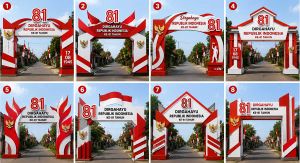 6 Contoh Prompt AI Desain Gapura 17 Agustus: Inspirasi Estetik untuk HUT RI ke-81