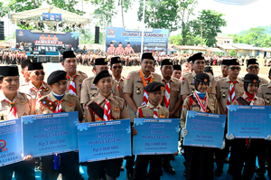Penutupan Jamdasu XI Berkesan, Bobby Nasution Kirim 19 Petugas ke Jambore Nasional